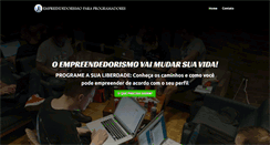 Desktop Screenshot of empreendedorismoparaprogramadores.com